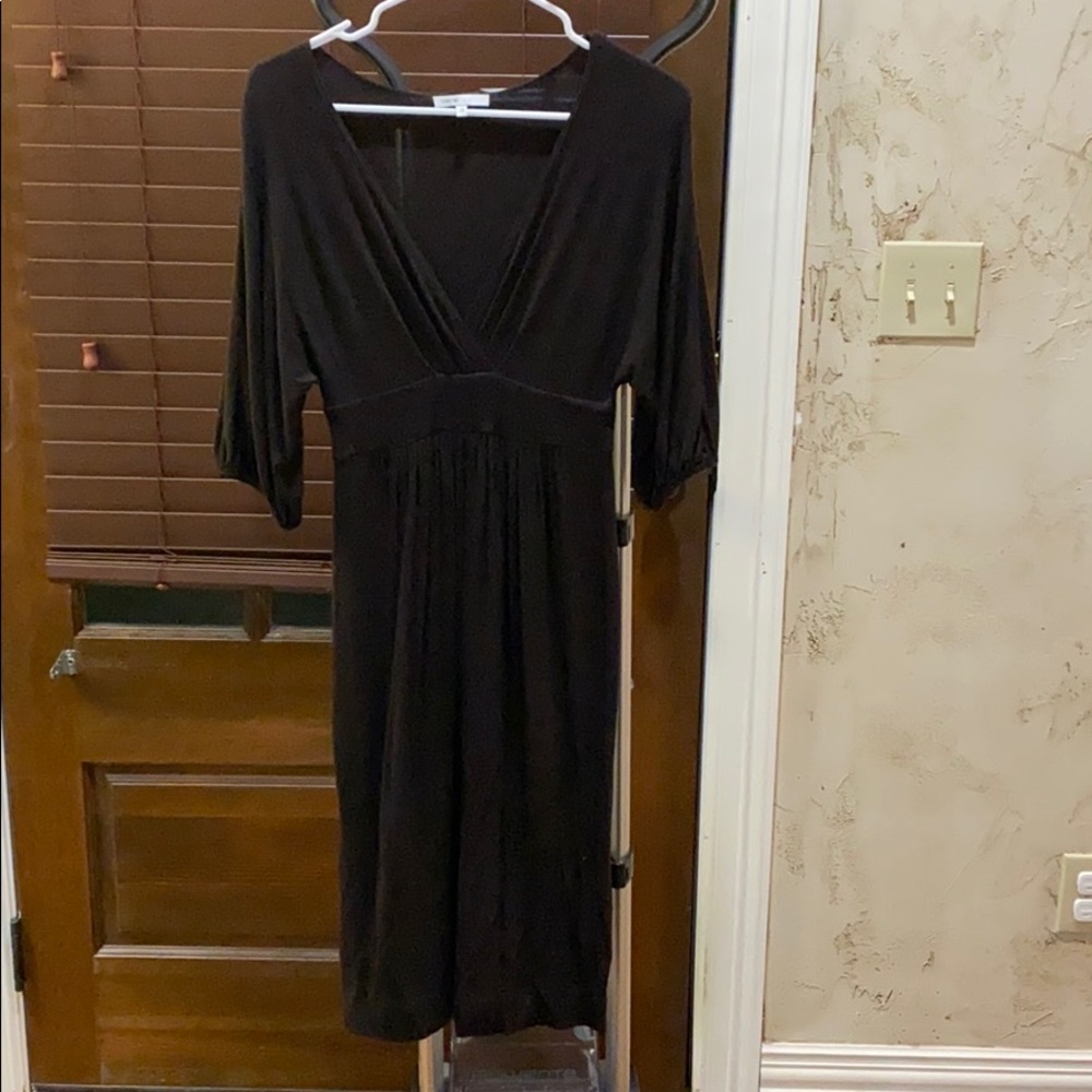 Dark brown vince dress